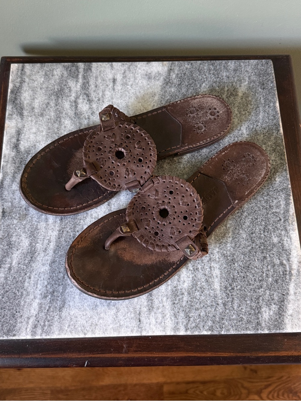Jack Rogers - Georgica Medallion Sandal - Size 6